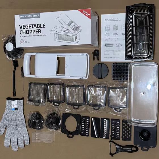 Funda blanca de 26 piezas.