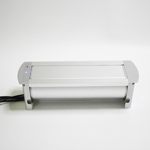 Hidden Office Desk Motorized Vault Table Top Switch Outlet / <strong>Multi</strong>- <strong>Functional</strong> Rotating Desk Power <strong>Socket</strong> <strong>With</strong> <strong>USB</strong> Charger