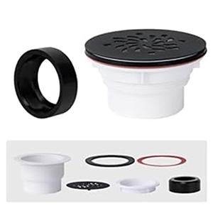 モダンな2インチステンレススチールラウンドシャワー排水40 PVCベース304ステンレススチール床用 - Product Image 5