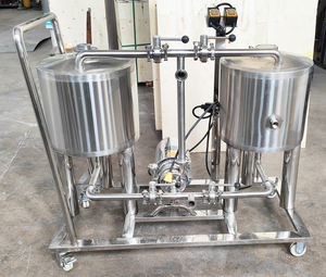 GHO <strong>50L</strong>/100L Customized CIP System With Trolley Clean-In-Place for Beer <strong>Brewery</strong> System - Product Image 6