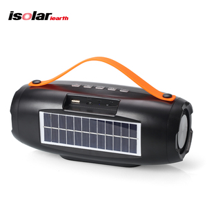 Europe and America IS-X13 Multi-<strong>function</strong> Solar <strong>Wireless</strong> Speaker Flashlight Music Torch Bike <strong>Cycling</strong> Blue Tooth Mini Speaker - Product Image 4