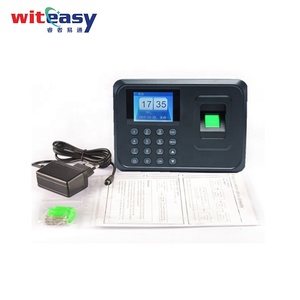A6 Black Color <strong>Excel</strong> Report Worker Management Time Attendance Machine Price - Product Image 5