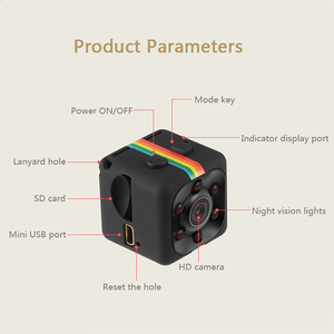Güvenlik gözetleme kamerası için gece görüş ve hareket algılama ile HD HD 1080P Mini kamera - Product Image 4