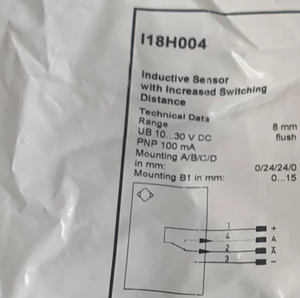 <span class=keywords><strong>I18H004</strong></span> I18H003 I18N003 gloednieuwe originele inductieve proximiteitssensor op voorraad - Product Image 2