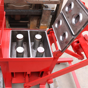 QMR2-40 <strong>Manual</strong> Mud / <strong>Clay</strong> / Soil Interlock Brick Making Machine in Algeria , USA With German Technology - Product Image 2