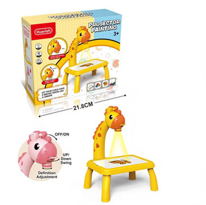 <strong>Cartoon</strong> Led Drawing Board Table Pad Painting Writing Tablet Typing Board Zeichenbr Sketch Projector <strong>Kids</strong> <strong>Art</strong> Drawing - Product Image 1