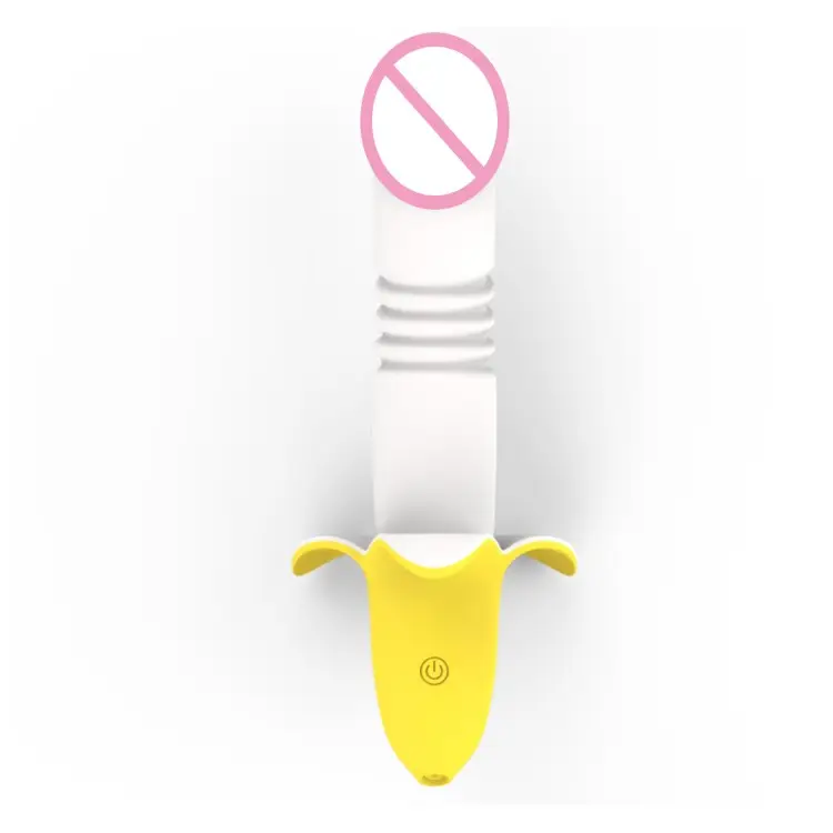 Rétractable banane g-spot vibrateur femme masturbation machine simulation jouets godes