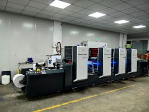 Koldfoilカラーオフセットボックス印刷機スライドブリスター段ボール防水カラフル印刷ダイカットラベル印刷機 - Product Image 4