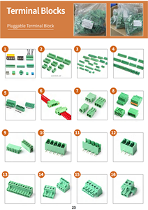 Conectores de bloque de terminales enchufables macho hembra 2P-12P Bloque de terminales enchufable 5,08 - Product Image 5