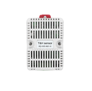 Sensor de Detección de Temperatura y Humedad Protocolo Modbus-RTU Sensores de Temperatura y Humedad, Estándar Montaje en Riel de 35mm, 1 Unidad - Product Image 1