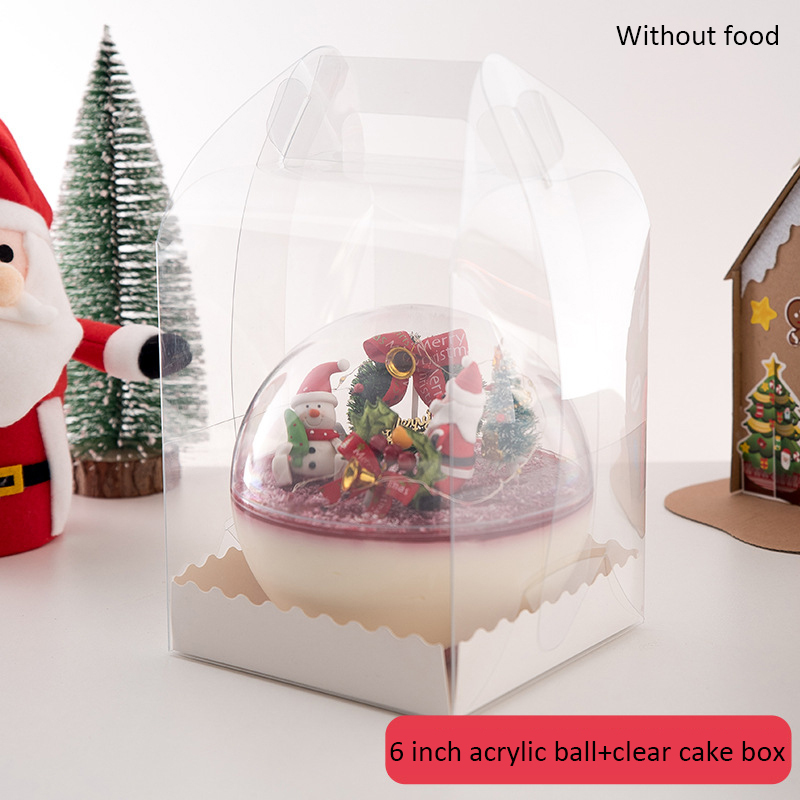 6 inches+cake box