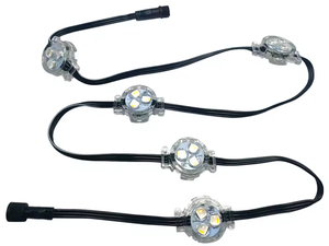DC12V rgbw светодиодный точечный свет водонепроницаемый ip68 пиксельный свет постоянная крыша здания уличный пиксельный светодиодный точечный свет для дизайна - Product Image 3
