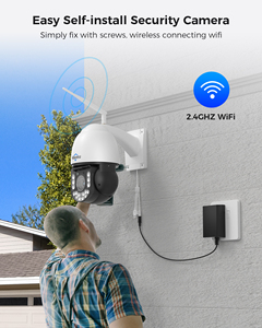 30X Zoom óptico Gran angular Bidireccional Audio Limpiaparabrisas remoto Exterior CCTV PTZ WiFi Cámara DE SEGURIDAD Sensor CMOS Tarjeta de memoria - Product Image 4