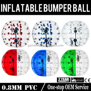 <strong>1M</strong> Inflatable Colorful PVC Body Zorb Ball Body Kids Adults Bumper Human Bubble Ball Football Soccer Ball for Sale - Product Image 3