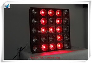Yüksek Kaliteli Sahne Işık DMX 5x5 Led Seyirci Blinders 25x30w RGB 3IN1 Led Panel matris ışık - Product Image 4