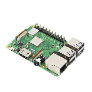 Raspberry Pi 3 Modelo B Plus, Kit de placa + adaptador de corriente 3A + funda acrílica + enfriador + Cable para Raspberry Pi 3 B +