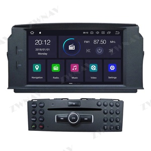 Android 11 araba GPS navigasyon DVD OYNATICI MERCEDES BENZ C sınıfı için C180/C200/C230 araba otomobil radyosu çalar Stereo kafa ünitesi DSP IPS - Product Image 6