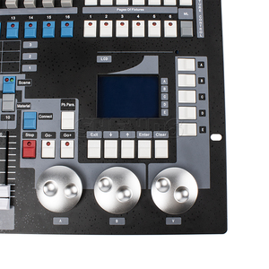 Thiết bị chiếu sáng sân khấu chuyên nghiệp DMX Console 1024 <span class=keywords><strong>DMX512</strong></span> điều khiển ánh sáng với trường hợp chuyến bay - Product Image 6