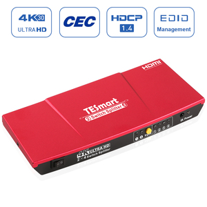 TESmart-interruptor divisor de 2 entradas y 4 salidas HDMI, matriz HDMI, compatible con 4K x 2K - Product Image 3