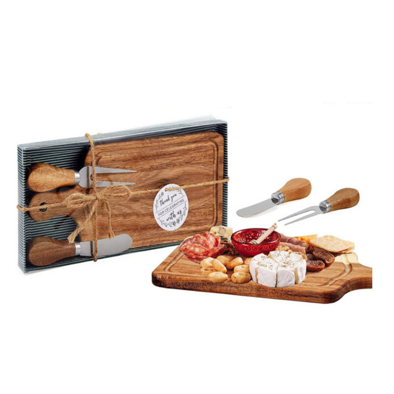 Caja de regalo de madera de acacia