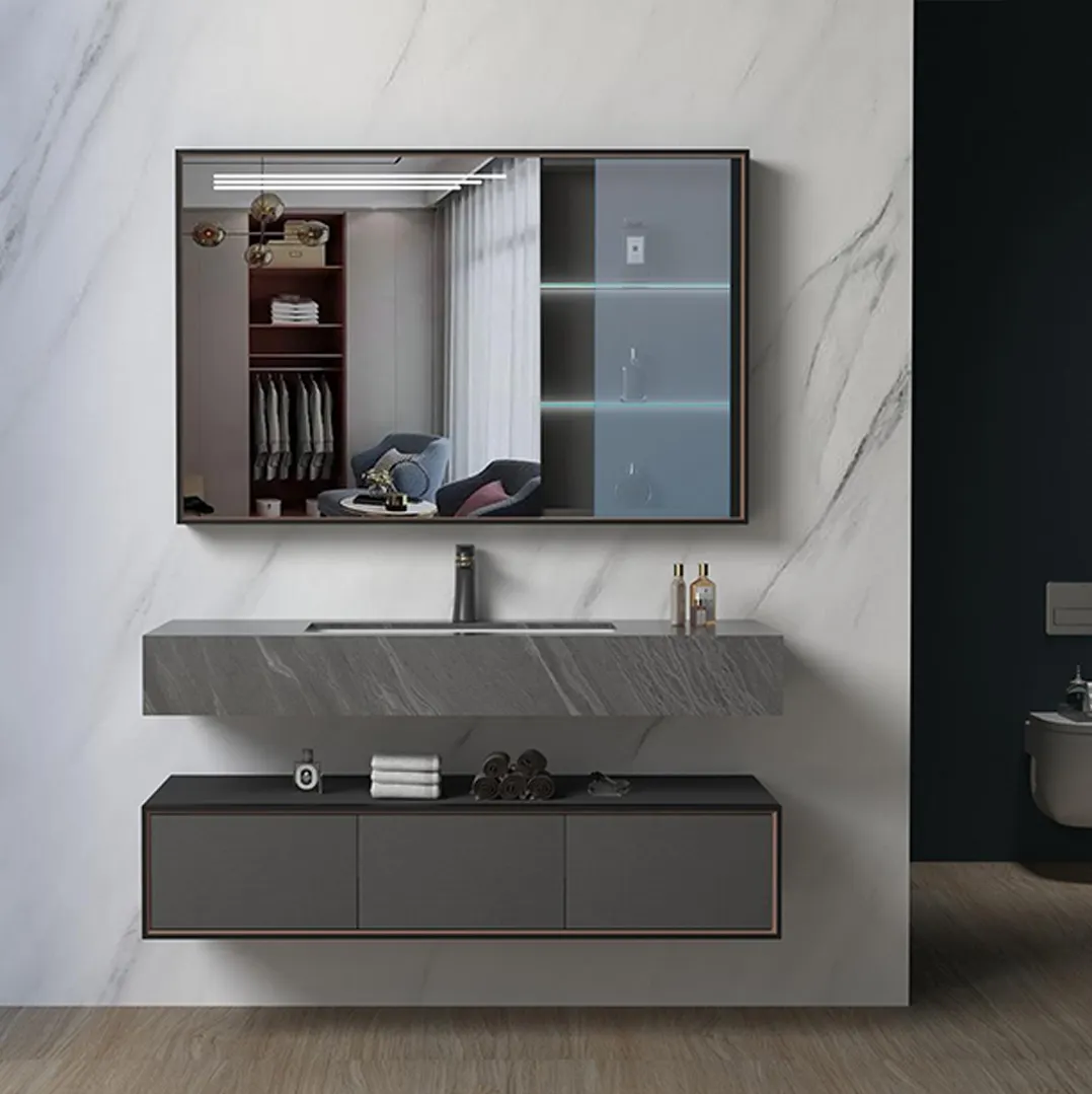 120CM dolapları duvar dolabı su geçirmez havza derin banyo lavaboları Vanity tedarikçisi