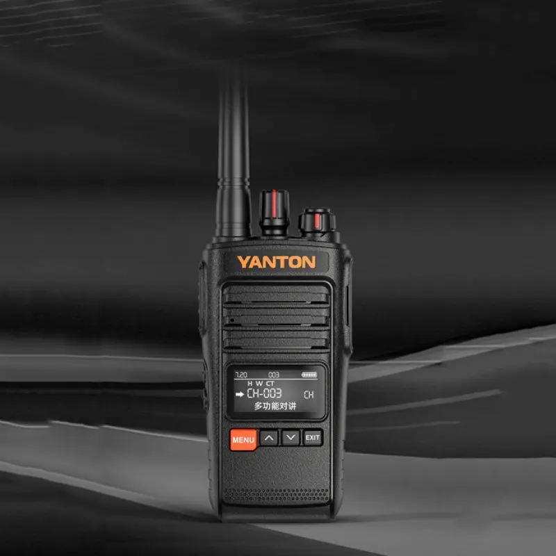 Walkie Talkie ile bluetooth kulaklık 5W Uhf Vhf el 2-8Km iki yönlü CB radyo T-380