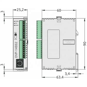 Deltaロジックplcpac専用コントローラー100% オリジナルDelta Plc dvp14ss2 Dvp14ss211tPacプログラマブルロジックコントローラー - Product Image 4