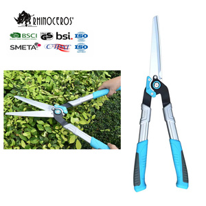 Wholesales Lawn Hedge Grass Shear Long Handle Garden Pruners SK5 Carbon Steel Straight Blade Secateurs Hedge <strong>Clipper</strong> - Product Image 1