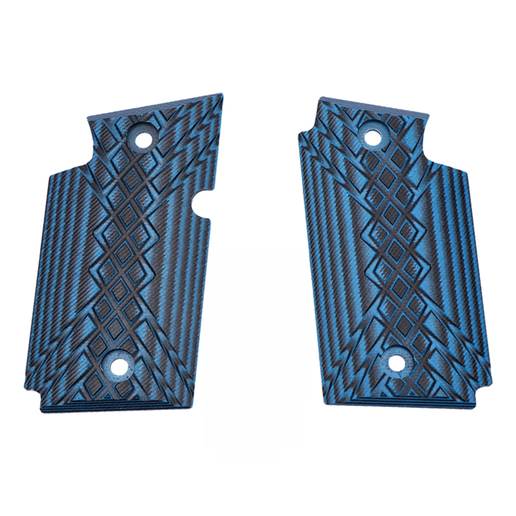 Crosshatch blu/nero