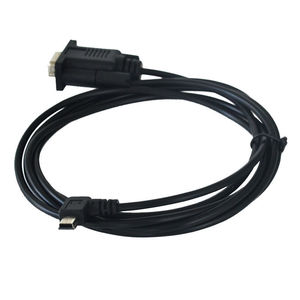 1.8M 6Ft DB9 dişi Jack USB mini 5 Pin erkek RS232 kablo adaptörü dirsek ve düz - Product Image 5