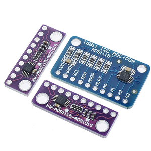 16 Bit I2C IIC <strong>ADS1115</strong> ADS1015 ADS1118 Converter Module PCA9306 ADC Board RPi Level Translation Amplifier