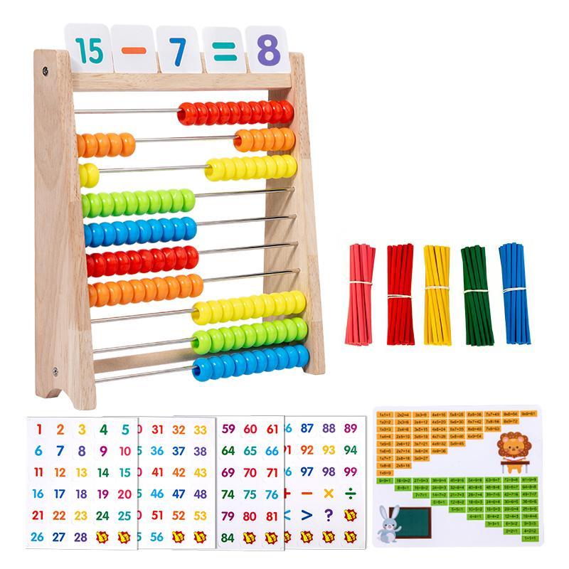 Small calculation stand +100 counting sticks