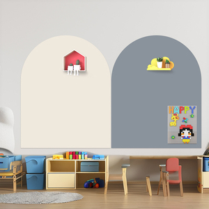 Магнитная доска для умывания, Мягкая самоклеящаяся доска для мокрого стирания, магнитная арочная доска для детей - Product Image 4