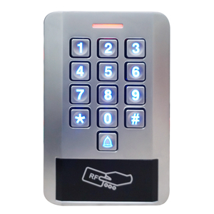 Waterproof Metal Housing Mechanical <strong>Keyboard</strong> 125khz Em Rfid Keypad Card Reader Standalone <strong>Access</strong> <strong>Control</strong> Keypad