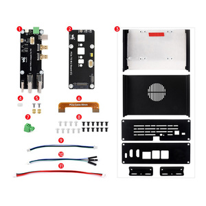 Kit DE DESARROLLO DE miniordenador todo en uno Raspberry Pi 5 multifuncional (no incluido) placa adaptadora PCIe con carcasa de aleación de aluminio - Product Image 6