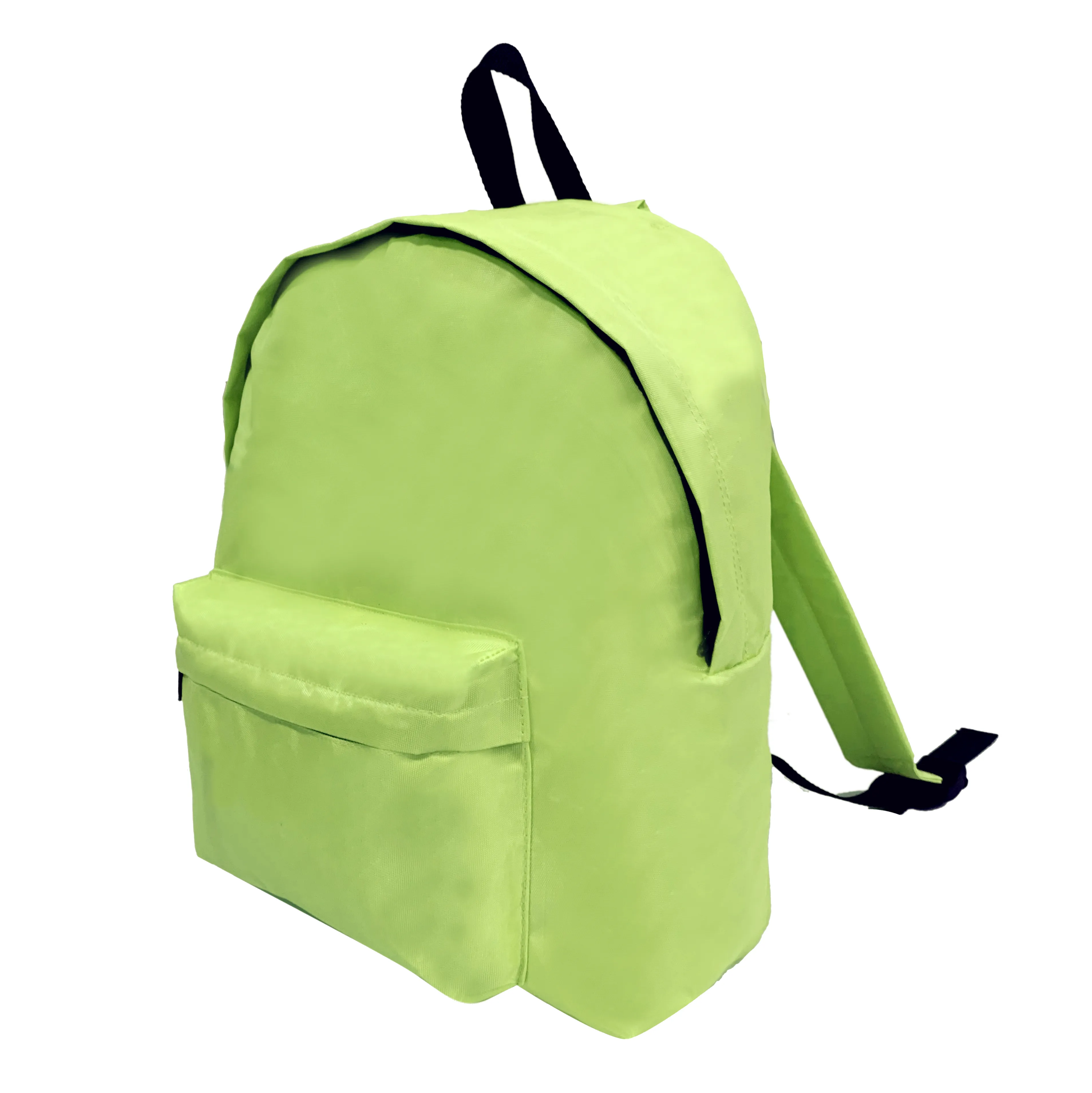 Mochila verde personalizada para niños, mochila de poliéster para libros, mochilas escolares para alumnos de primaria, colegiala