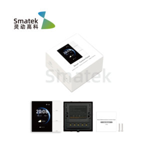 Per Tuya Smart 3 relè Touch Switch 3.5 pollici IR pulsante AC interruttore della luce per la casa impermeabile PC Zigbee Smart Life - Product Image 4