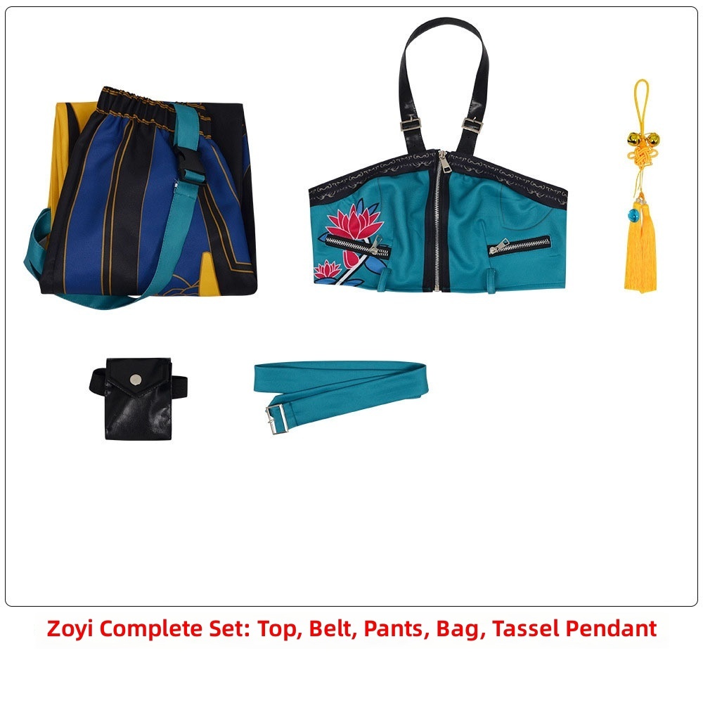 Blue Zoe (ropa + nudo chino)