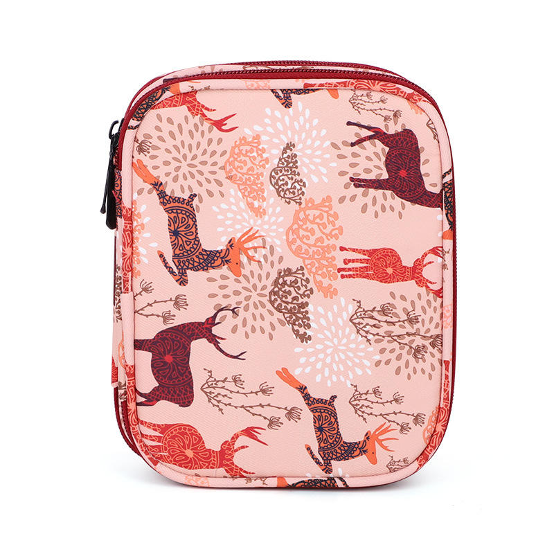 กระเป๋าถักโครเชต์ลายกวางซิก้า 4 ตัว