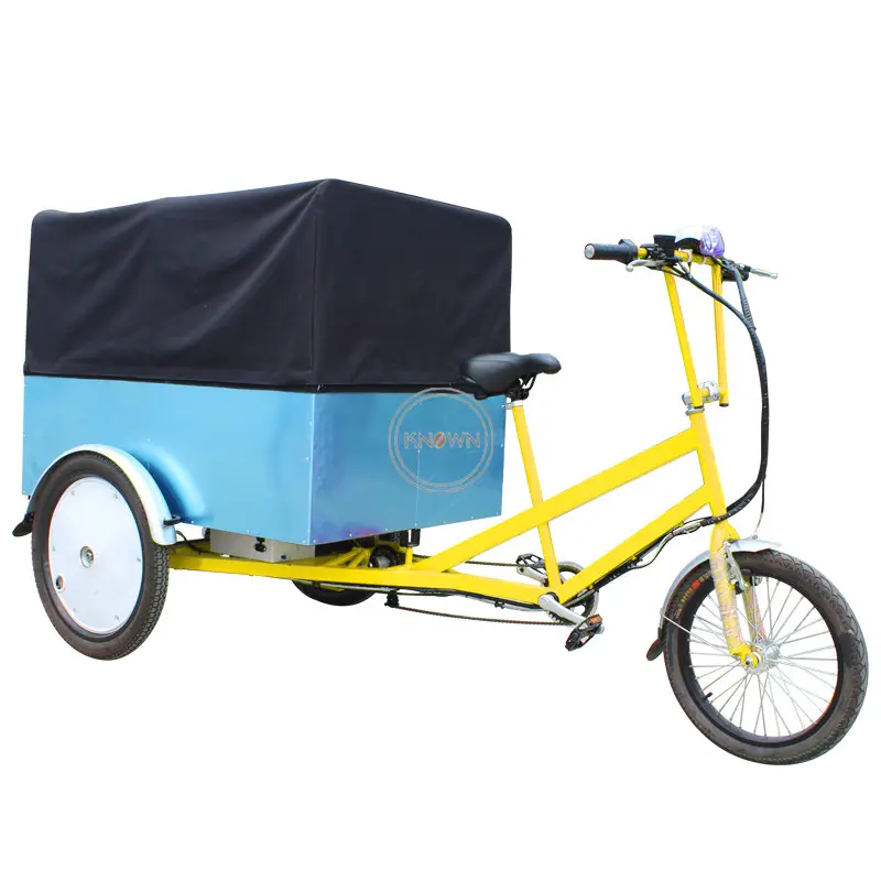 Heavy Load Capacity Sufficient Power to Climb Small Hills The Electric Cargo Tricycle can be used to Transport Goods.
