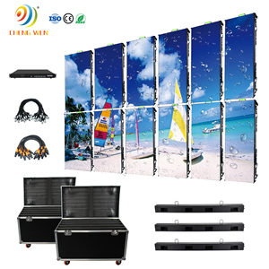 Yeni nesil 2025 Led açık paneli P3.9 500x1000mm RGB 3in1 tam renkli SMD IP65 Led ekran - Product Image 1