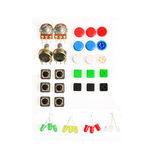 1 Sets Handliches tragbares Widerstands kit für Arduino Starter Kit UNO R3 LED Potentiometer Taktsc halter Pin Header - Product Image 5