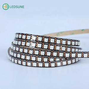DC5V 144 LED/m WS2812B programmabile LED Pixel nastro 7.5mm PCB indirizzabile RGB 5V WS2812 luce LED - Product Image 1