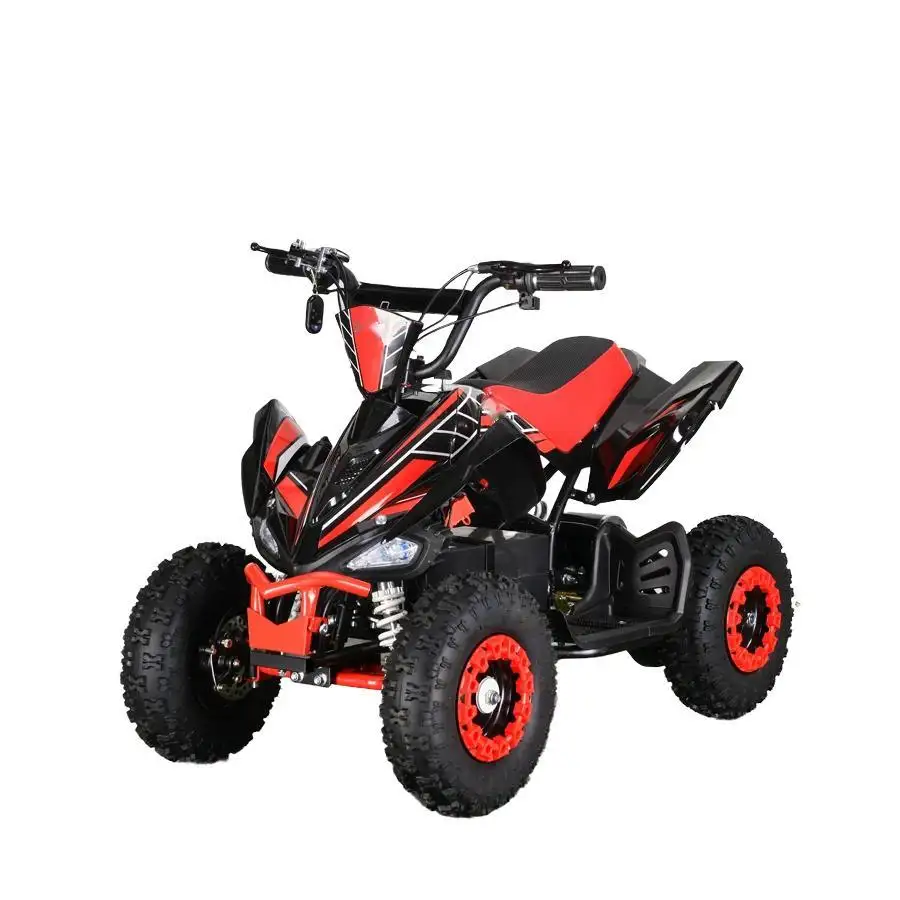 Quad motos atv 4 rodas 500w 36v 12AH primavera amortecedor criança elétrica crianças atv