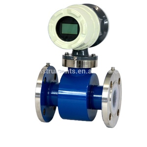 Venta de fábrica profesional Salida de pulso Control de líquido ElectromagnetiUc Medidor de flujo de agua Caudalimetro magnético Caudalimetro - Product Image 1
