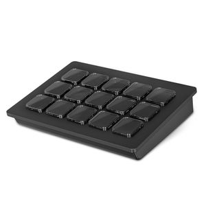 Teclado para juegos Teclado personalizado visible LCD de 15 teclas Teclado personalizado programable Macro Pad Stream Deck Teclado personalizado