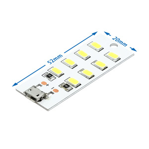 8 12 16 20 LED boncuk aydınlatma Panel modülü sokak satıcı lamba ile mikro USB & C tipi taşınabilir acil gece lambası - Product Image 2