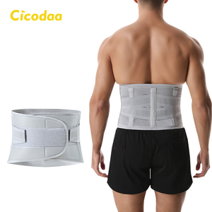 Penyangga Punggung Lumbar Pria Wanita, Kompresi Fitness Lari Olahraga, Pengontrol Perut, Ukuran Besar, Pelatih Pinggang yang Dapat Disesuaikan - Product Image 1