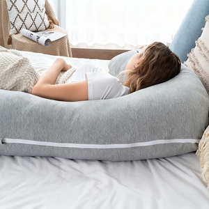 New Style 7 Form Großhandel Mutterschaft Entspannung Einstellbare Ganzkörper Bauch Unterstützung Schwangerschaft kissen für Frauen - Product Image 5