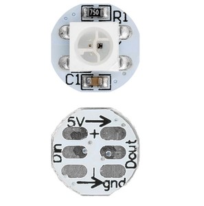 DC5V SK6812 WS2812B адресуемый RGBW светодиодный пиксельный модуль серии 5050 светодиодных модулей - Product Image 3